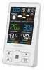 GoGEN ME 1250W– stacja meteorologiczna z czujnikiem zewnętrznym, biała